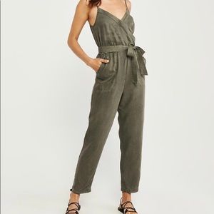New Abercrombie, Green, Large/Tall, Romper